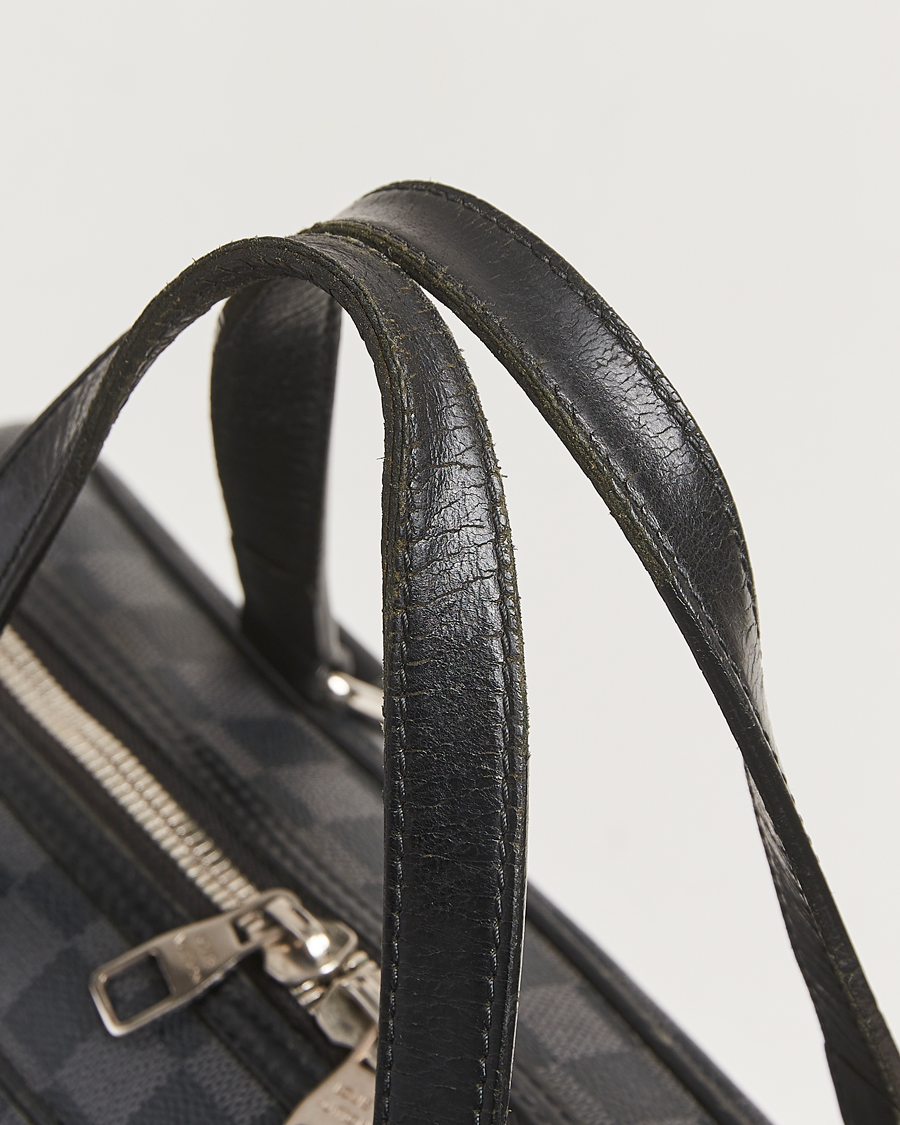 Uomini | Pre-Owned & Vintage Bags | Louis Vuitton Pre-Owned | Jorn Porte Documents Damier Graphite