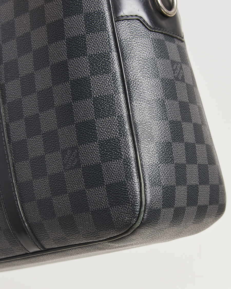 Uomini | Pre-Owned & Vintage Bags | Louis Vuitton Pre-Owned | Jorn Porte Documents Damier Graphite