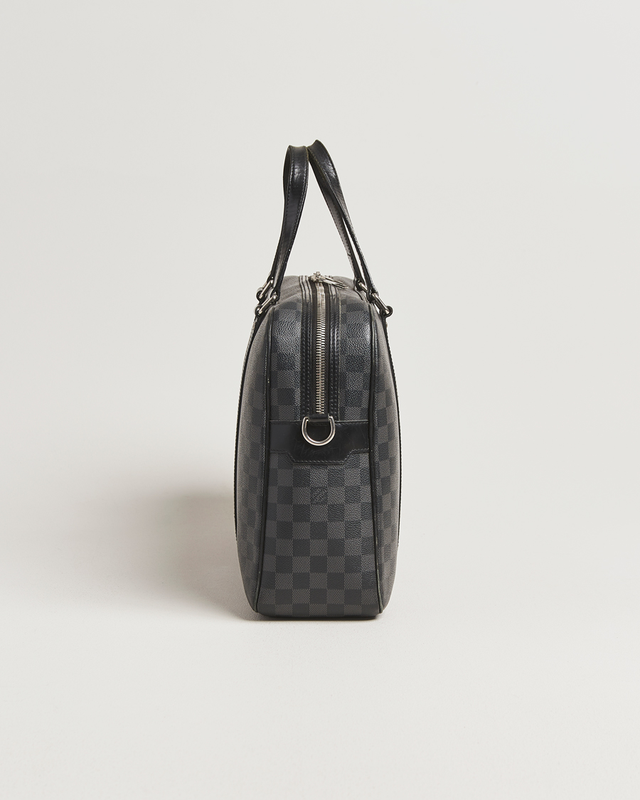 Uomini | Pre-Owned & Vintage Bags | Louis Vuitton Pre-Owned | Jorn Porte Documents Damier Graphite