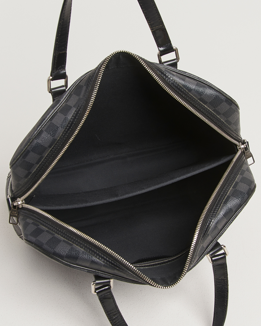 Uomini | Pre-Owned & Vintage Bags | Louis Vuitton Pre-Owned | Jorn Porte Documents Damier Graphite