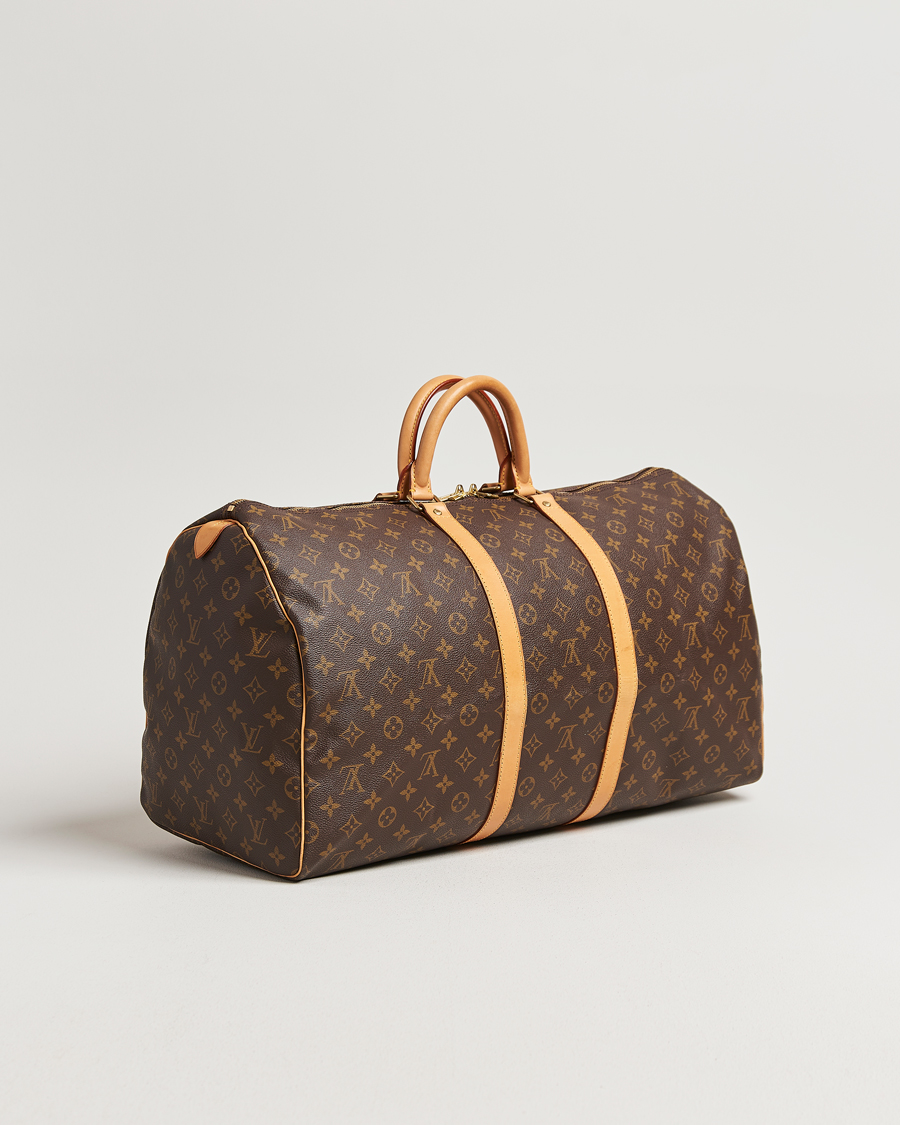 Uomini | Louis Vuitton Pre-Owned Keepall 55 Monogram | Louis Vuitton Pre-Owned | Keepall 55 Monogram