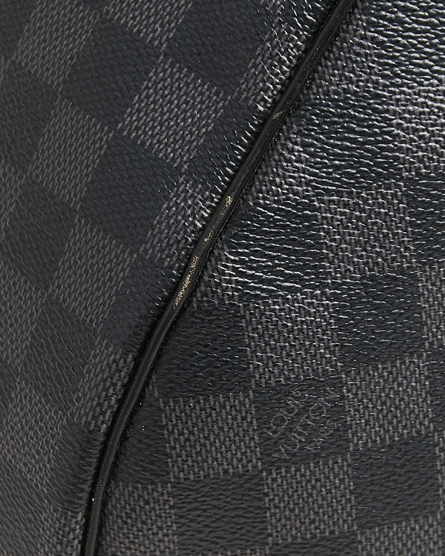 Uomini | Louis Vuitton Pre-Owned Keepall Bandoulière 55 Damier Graphite | Louis Vuitton Pre-Owned | Keepall Bandoulière 55 Damier Graphite
