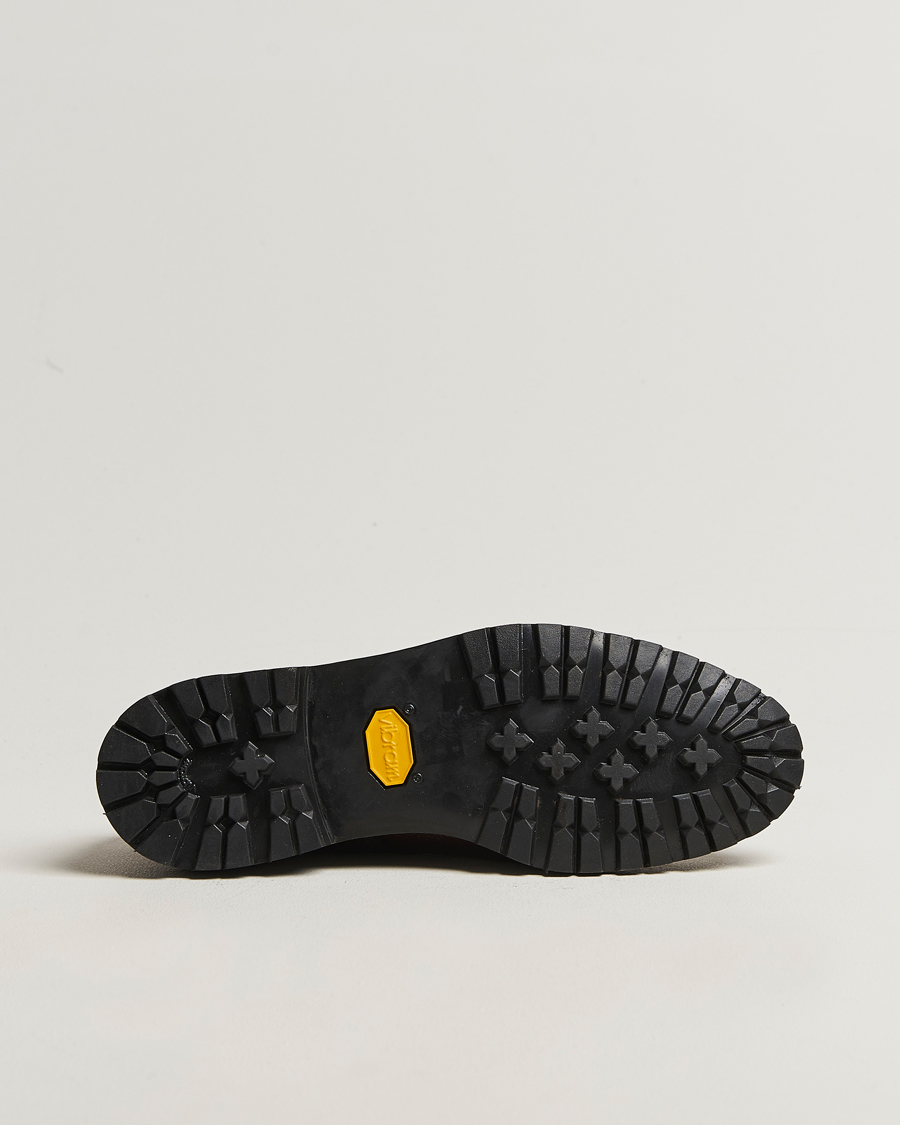 Uomini | Scarpe derby | Crockett & Jones | Sandhurst Derby Vibram Brown Scotch Grain