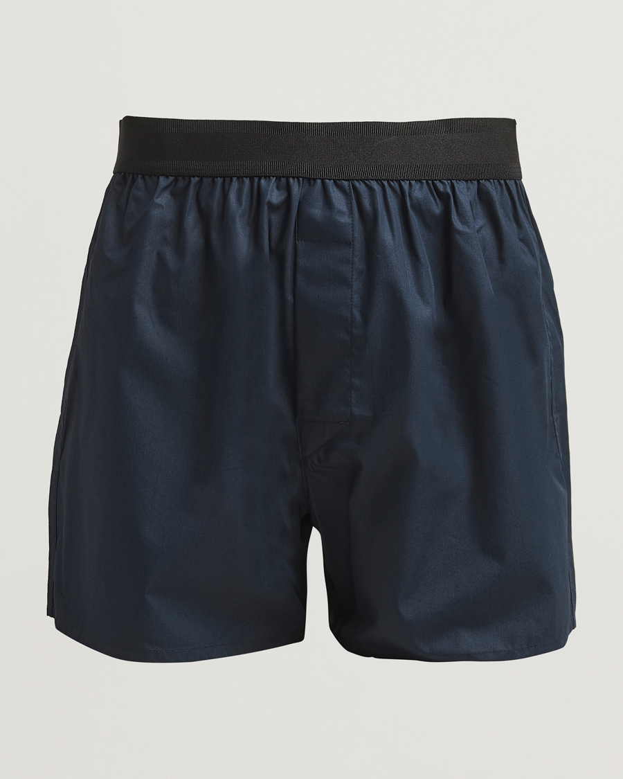 Uomini | Biancheria intima | CDLP | Cotton Woven Boxer Shorts Navy