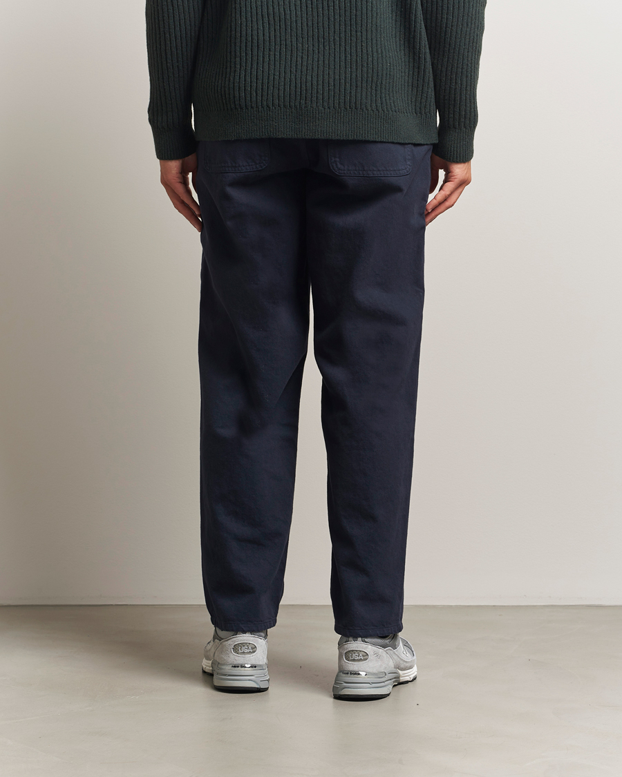 Uomini | Pantaloni | Forét | Clay Twill Pants Navy