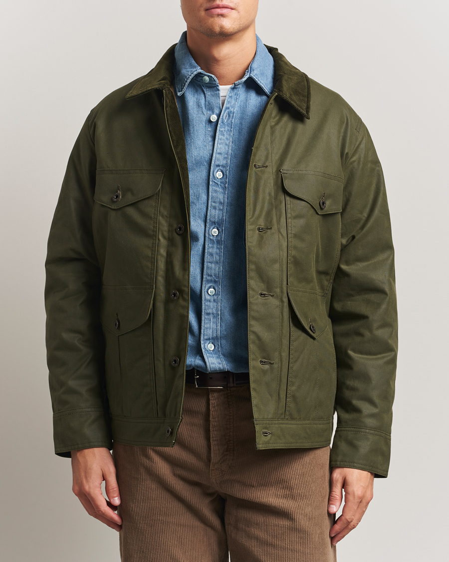 Uomini | Giacche | Filson | Journeyman Waxed Jacket Otter Green