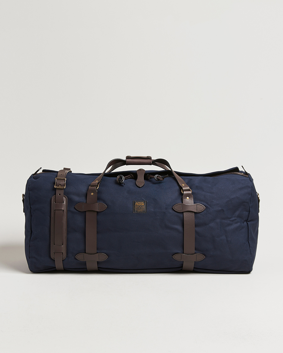 Uomini | Filson Rugged Twill Duffle Large Navy | Filson | Rugged Twill Duffle Large Navy