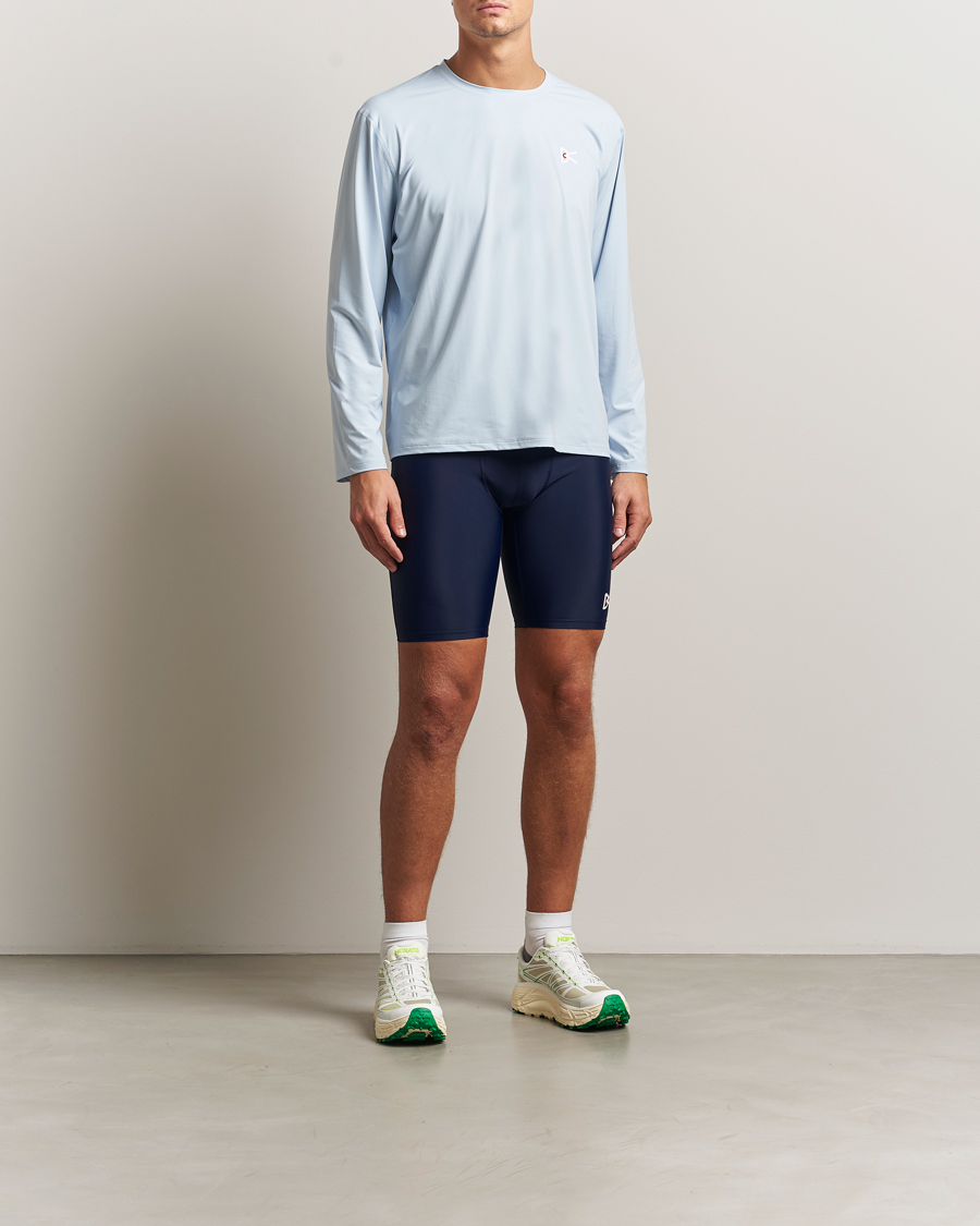 Uomini | Pantaloncini | District Vision | 9 Inch Half Tights Indigo