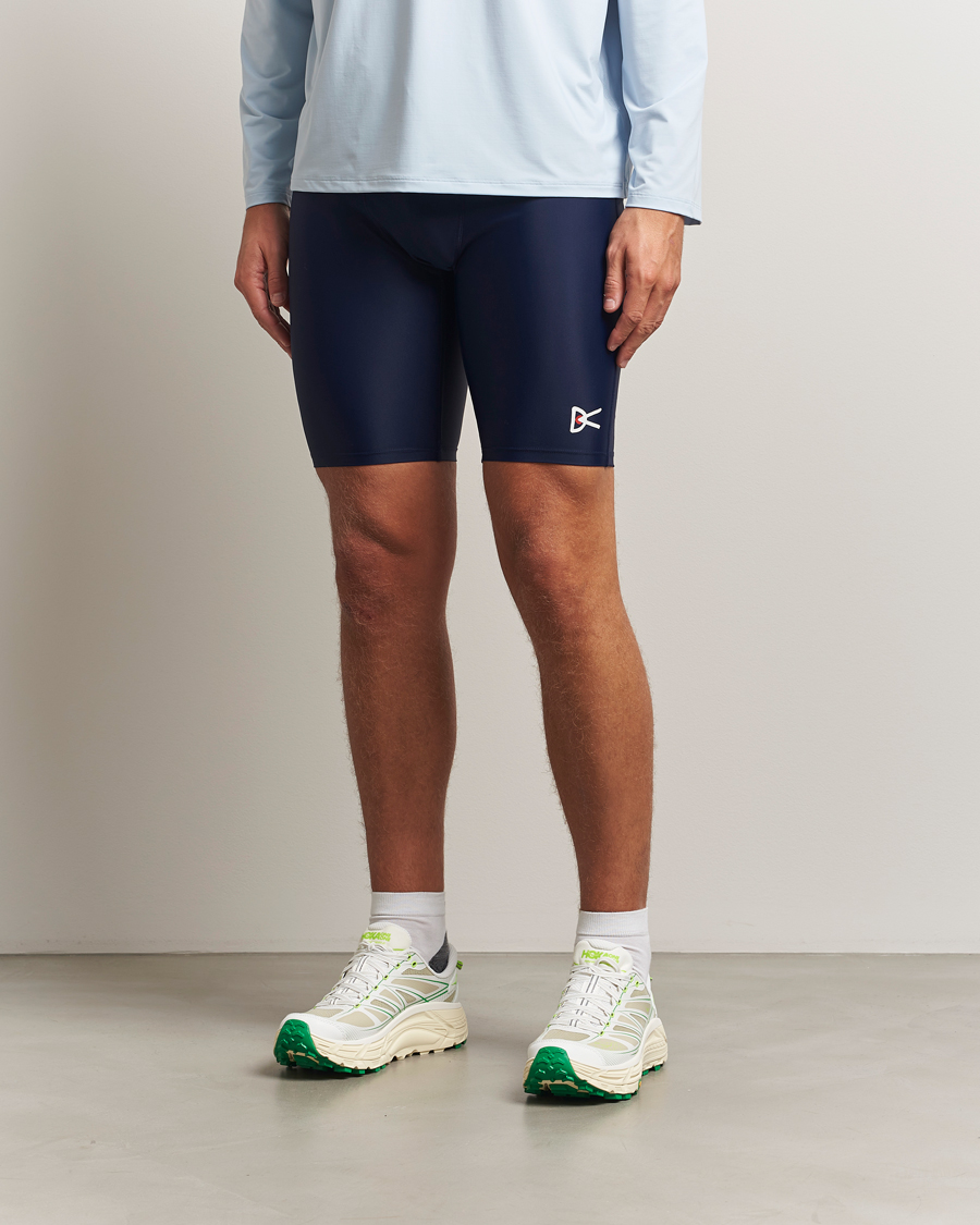 Uomini | Pantaloncini | District Vision | 9 Inch Half Tights Indigo