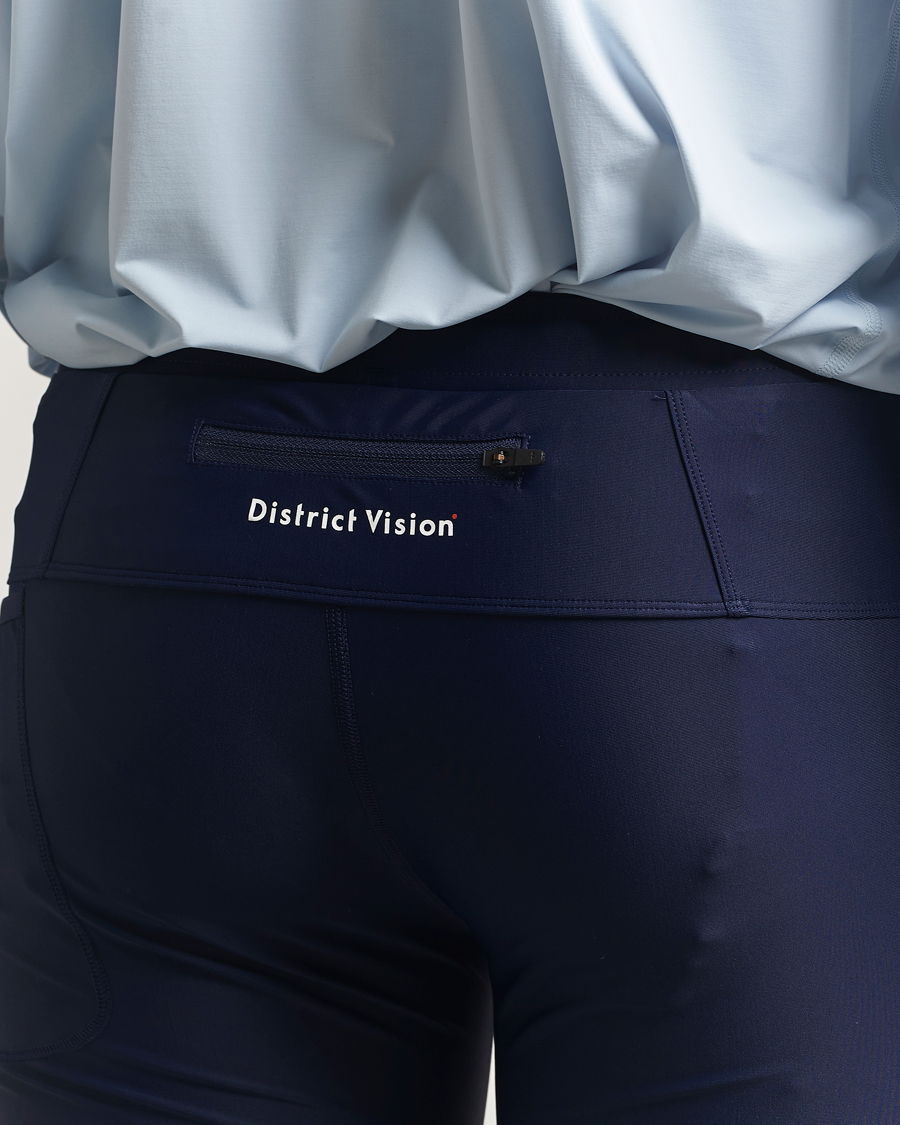 Uomini | Pantaloncini | District Vision | 9 Inch Half Tights Indigo