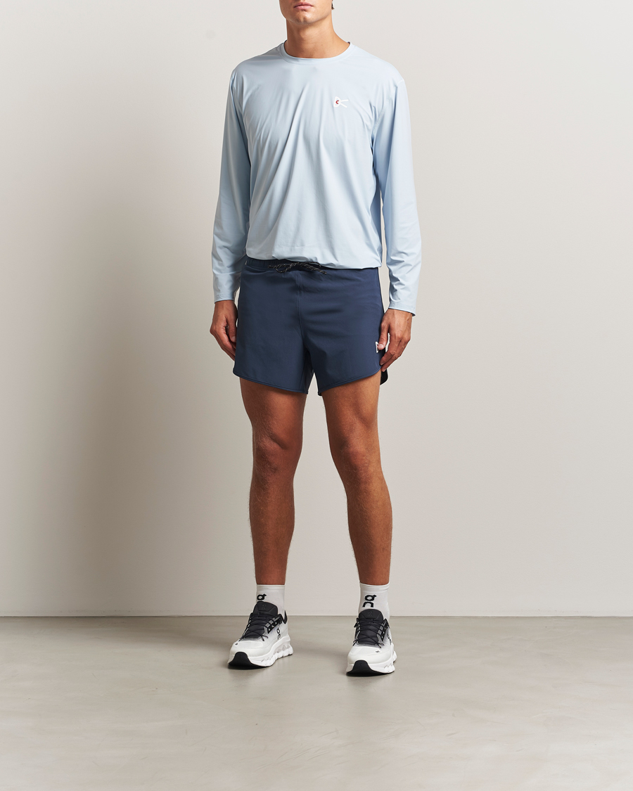 Uomini | Pantaloncini | District Vision | 5 Inch Training Shorts Pacific Blue