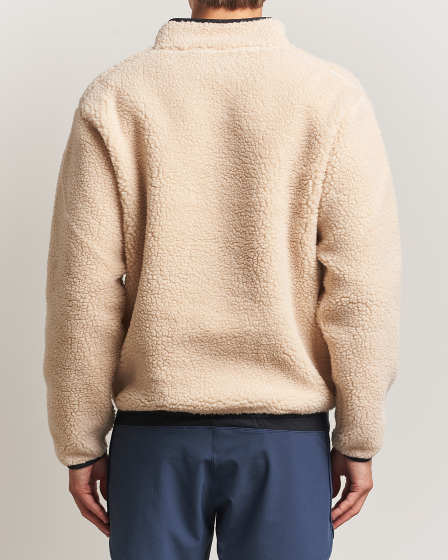 Uomini | Maglieria | District Vision | Heavyweight Half Zip Pile Fleece Quartz
