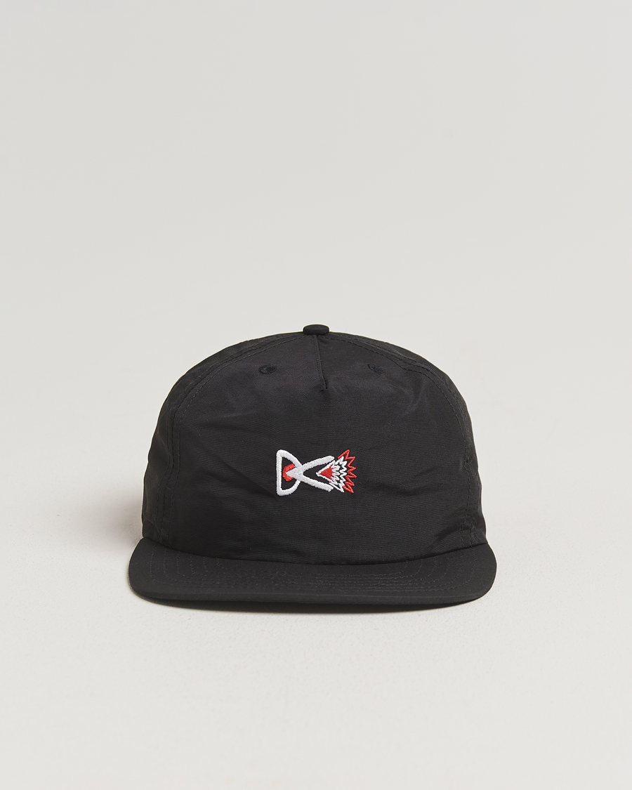 Uomini | Cappelli & Berretti | District Vision | 5 Panel Nylon Cap Black