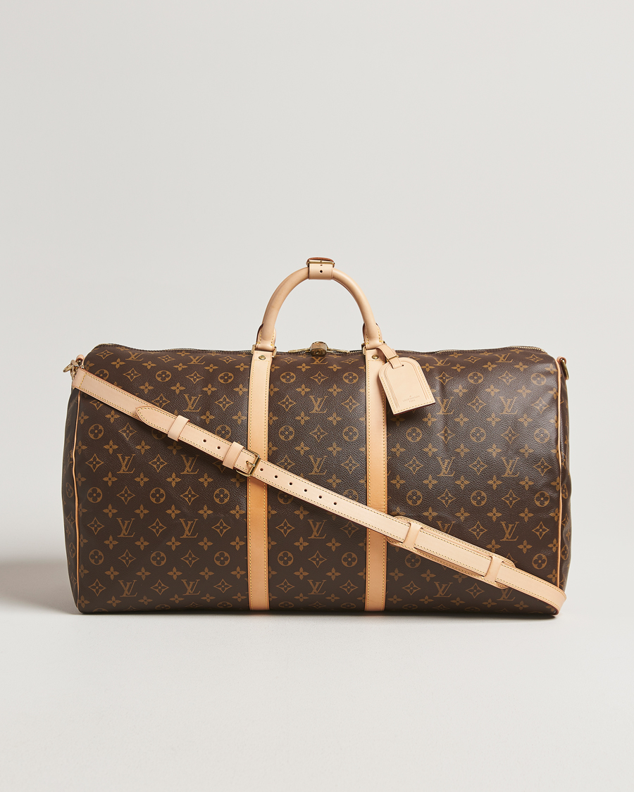 Uomini | Louis Vuitton Pre-Owned Keepall Bandoulière 60 Monogram | Louis Vuitton Pre-Owned | Keepall Bandoulière 60 Monogram