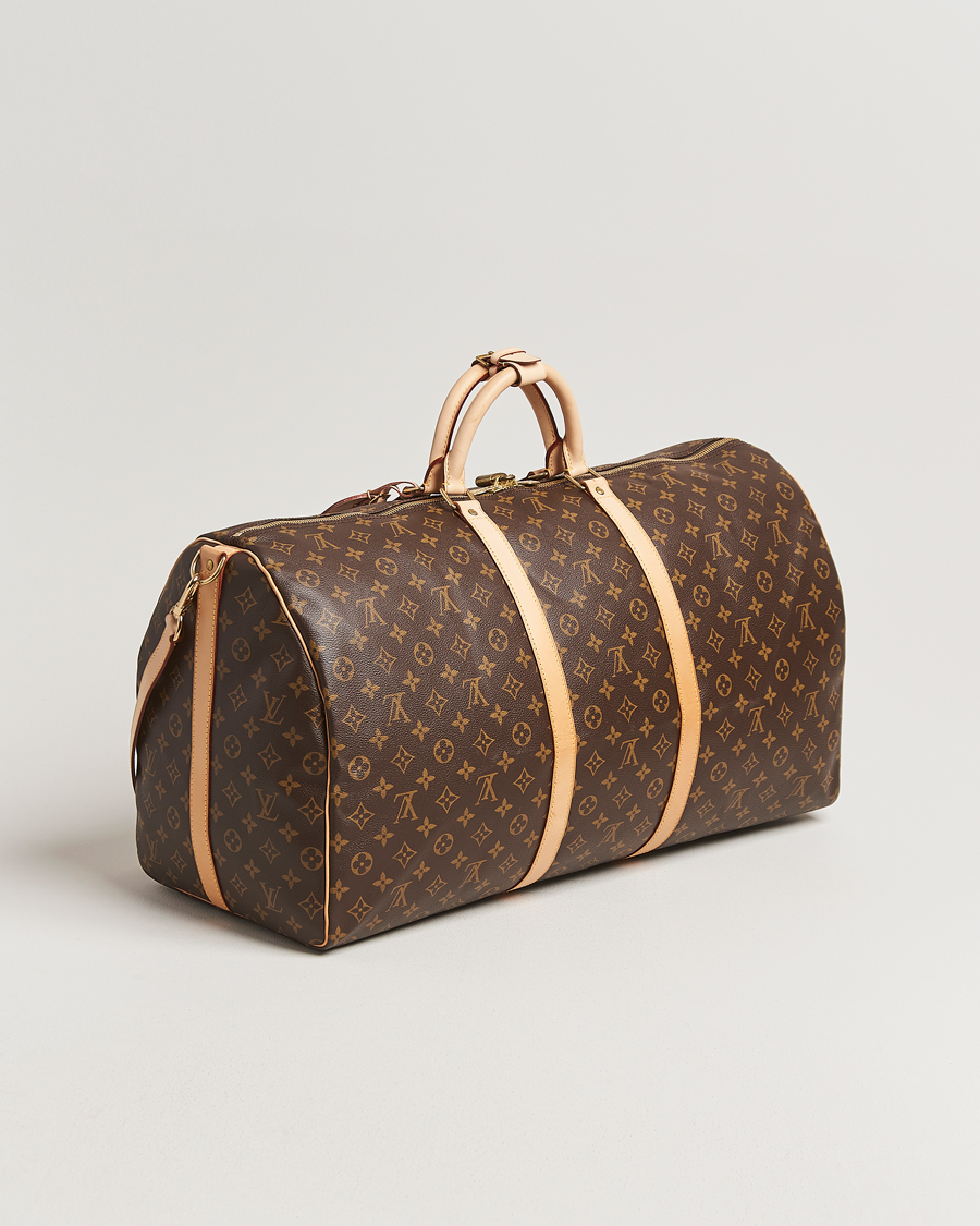 Uomini | Louis Vuitton Pre-Owned Keepall Bandoulière 60 Monogram | Louis Vuitton Pre-Owned | Keepall Bandoulière 60 Monogram