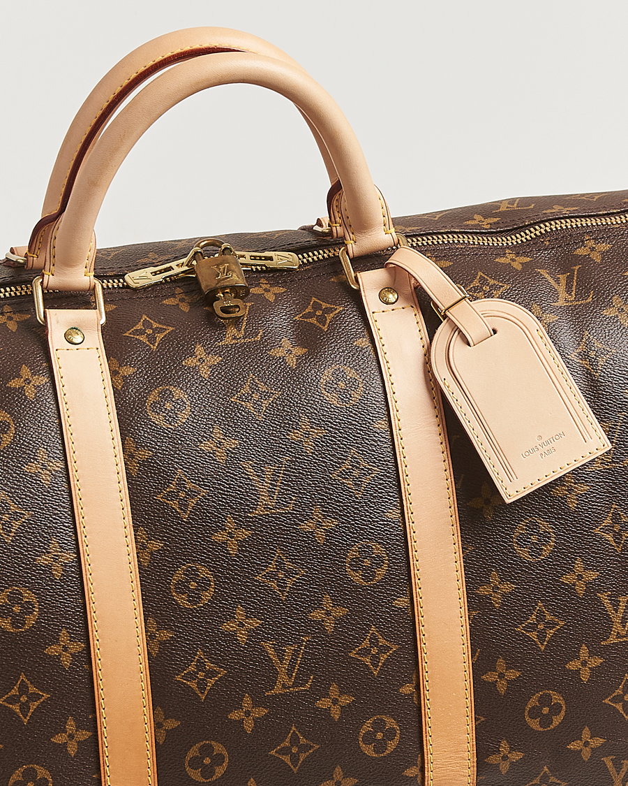 Uomini | Louis Vuitton Pre-Owned Keepall Bandoulière 60 Monogram | Louis Vuitton Pre-Owned | Keepall Bandoulière 60 Monogram