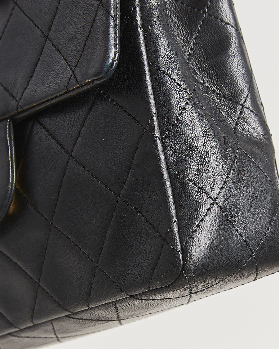 Uomini | Chanel Pre-Owned Classic Mini Flap Bag Black | Chanel Pre-Owned | Classic Mini Flap Bag Black