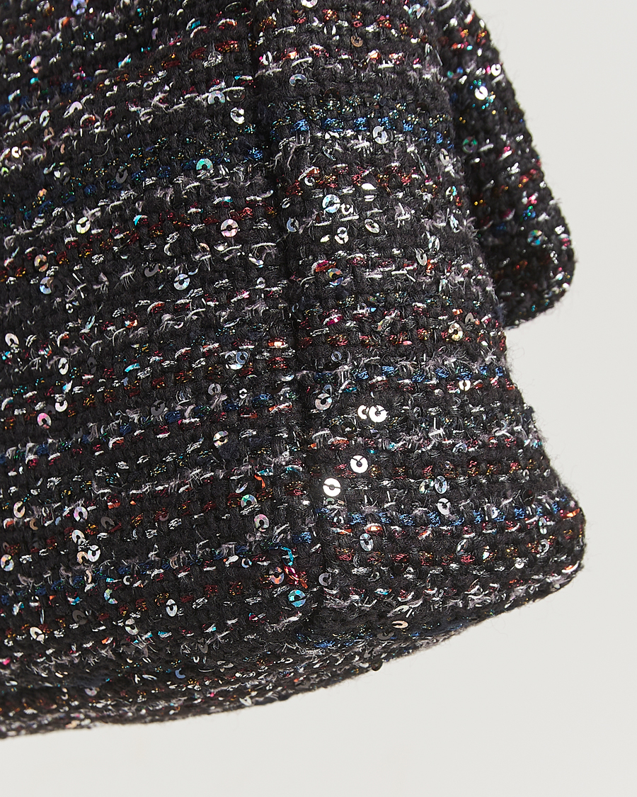 Uomini | Chanel Pre-Owned Chanel 19 Sequins Large Handbag Black | Chanel Pre-Owned | Chanel 19 Sequins Large Handbag Black