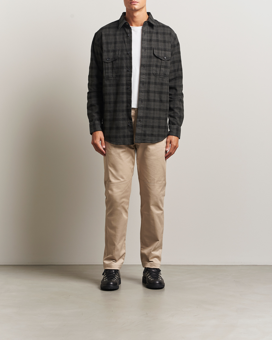Uomini | Camicie | Filson | Checked Alaskan Guide Shirt Heather Grey
