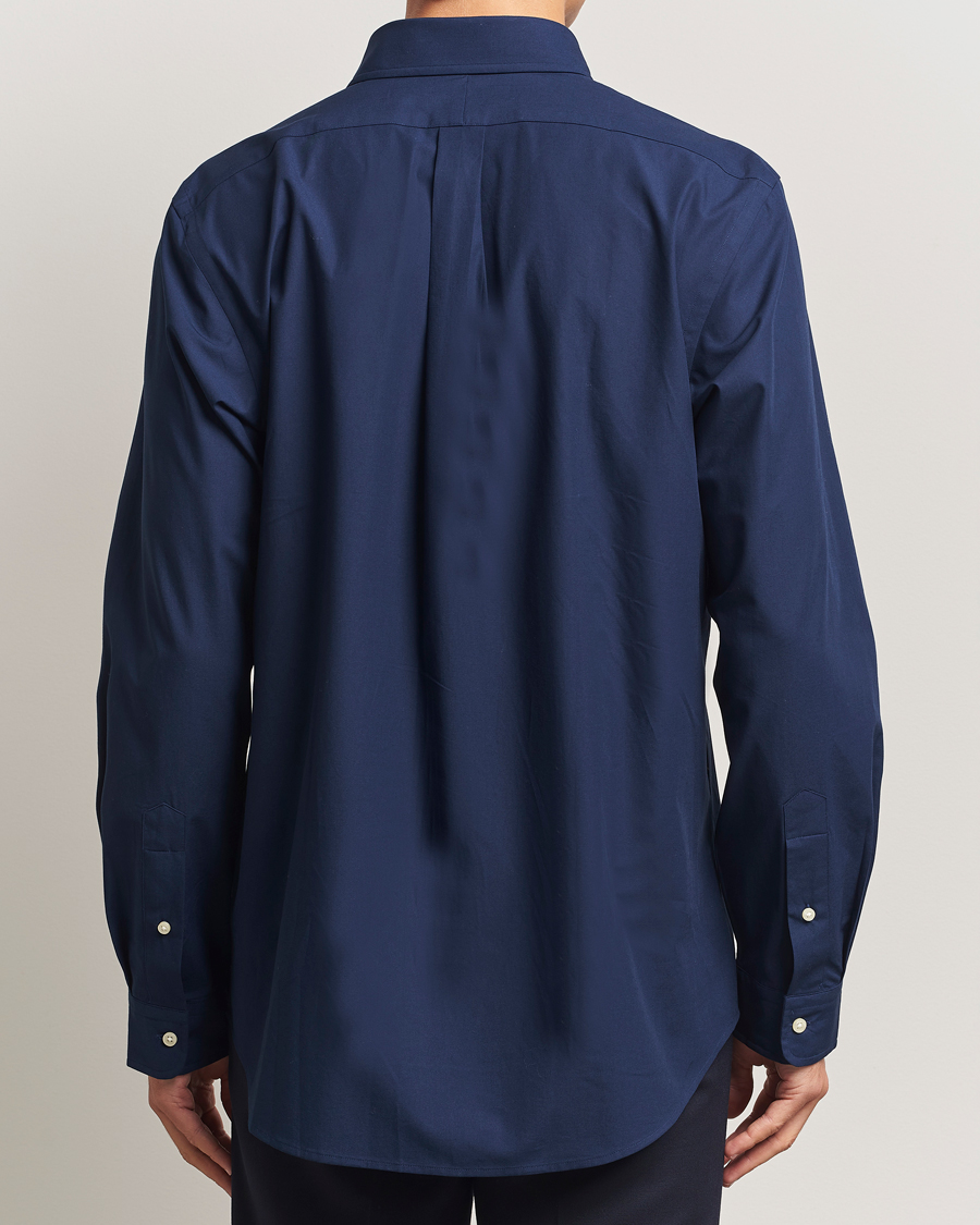 Uomini | Camicie | Polo Ralph Lauren | Custom Fit Stretch Poplin Shirt Newport Navy