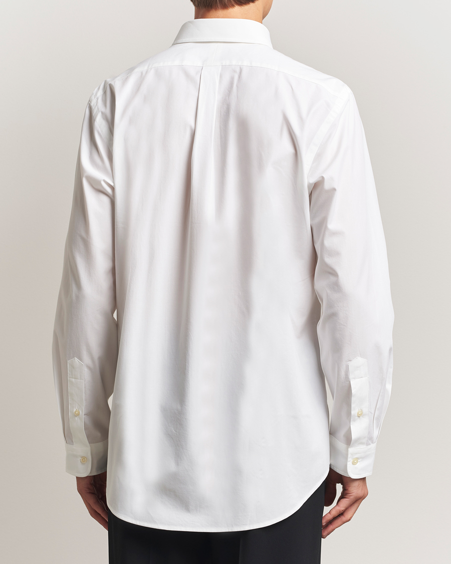 Uomini | Camicie | Polo Ralph Lauren | Custom Fit Stretch Poplin Shirt White