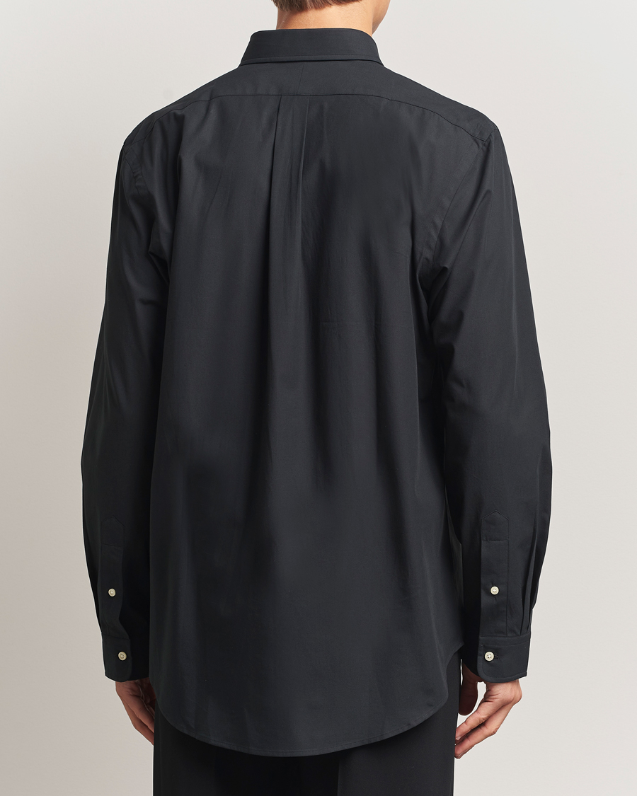 Uomini | Camicie | Polo Ralph Lauren | Custom Fit Stretch Poplin Shirt Polo Black