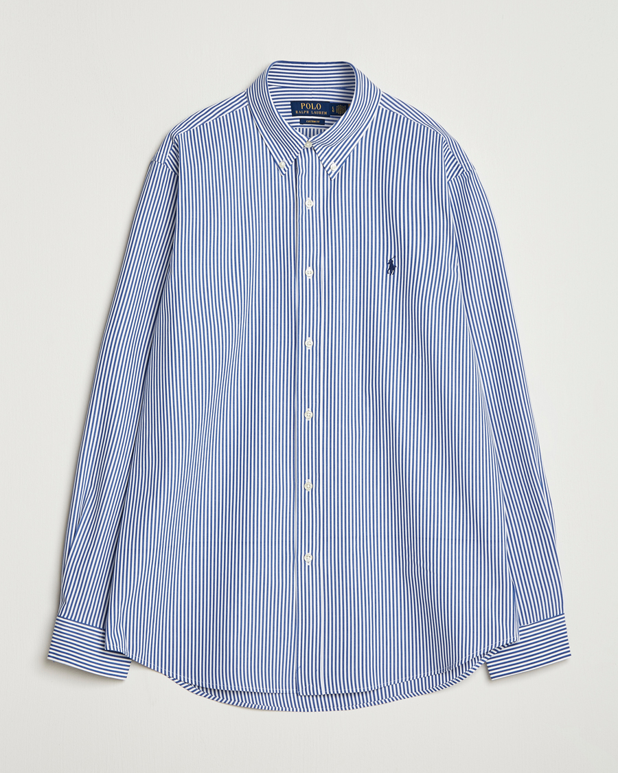 Uomini | Camicie | Polo Ralph Lauren | Custom Fit Stretch Poplin Shirt Bengal Stripe