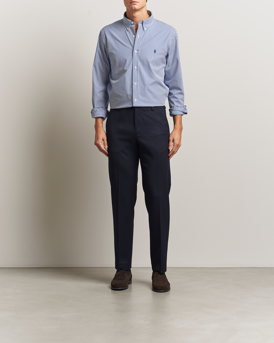 Uomini | Camicie | Polo Ralph Lauren | Custom Fit Stretch Poplin Shirt Bengal Stripe