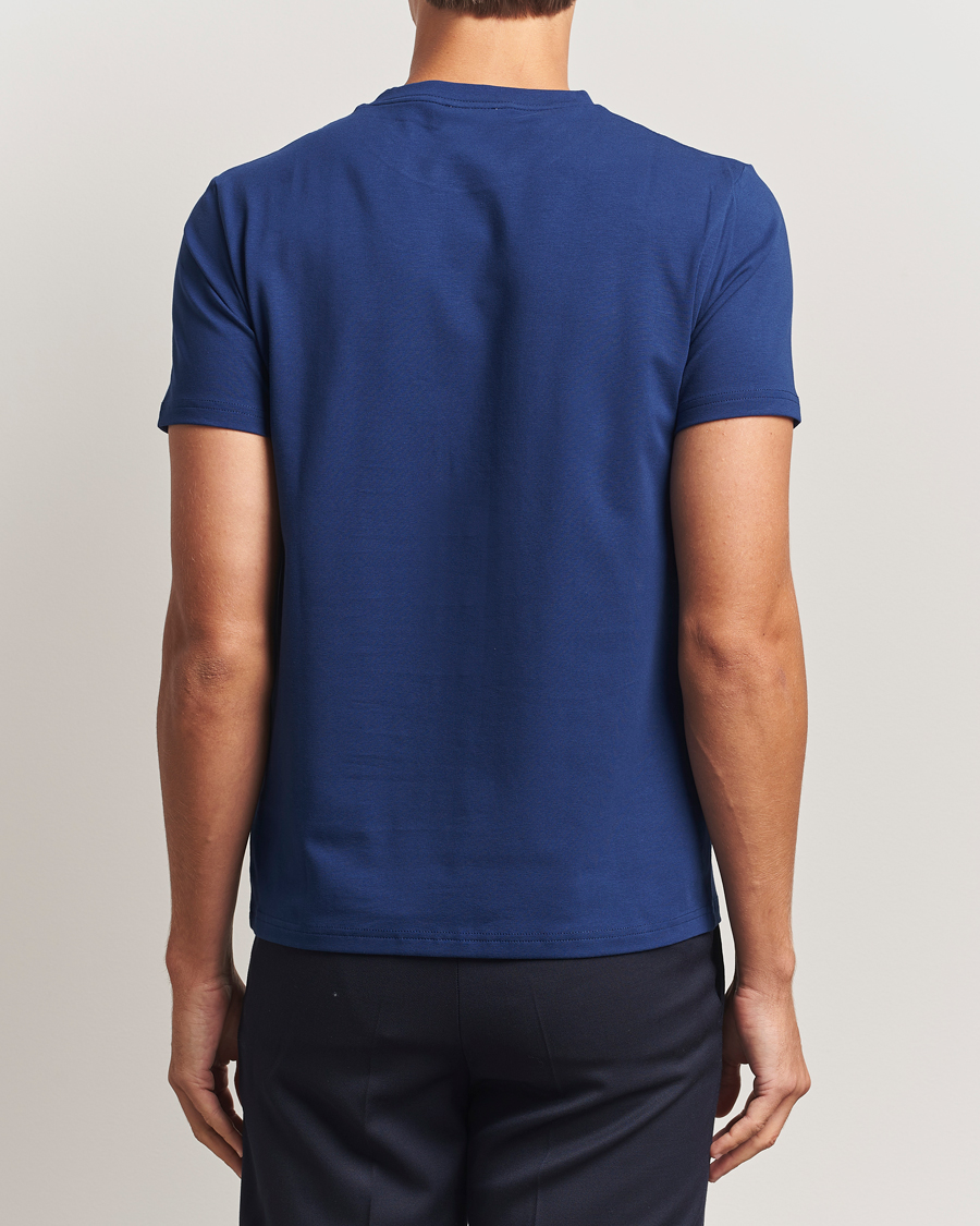 Uomini | T-shirt | Filippa K | Soft Lycra T-Shirt Royal Navy