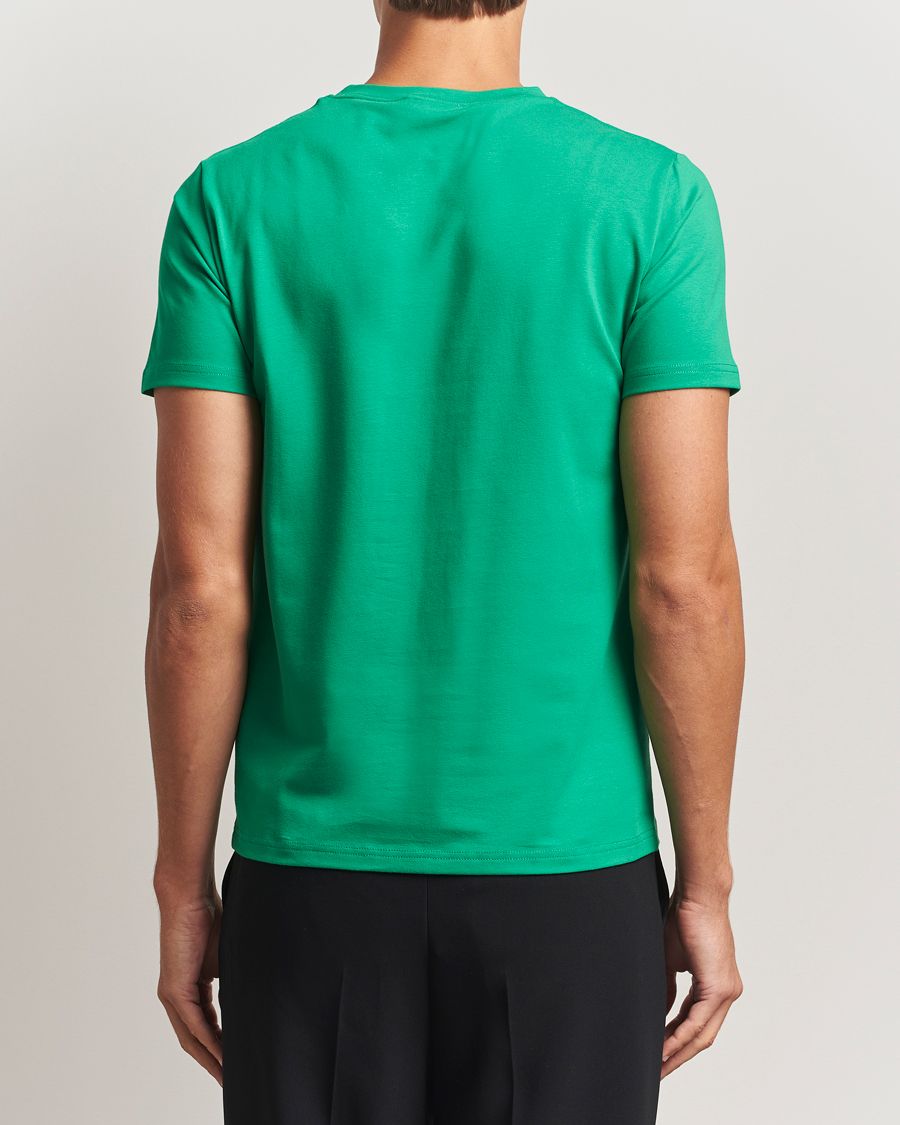 Uomini | T-shirt | Filippa K | Soft Lycra T-Shirt Apple Green