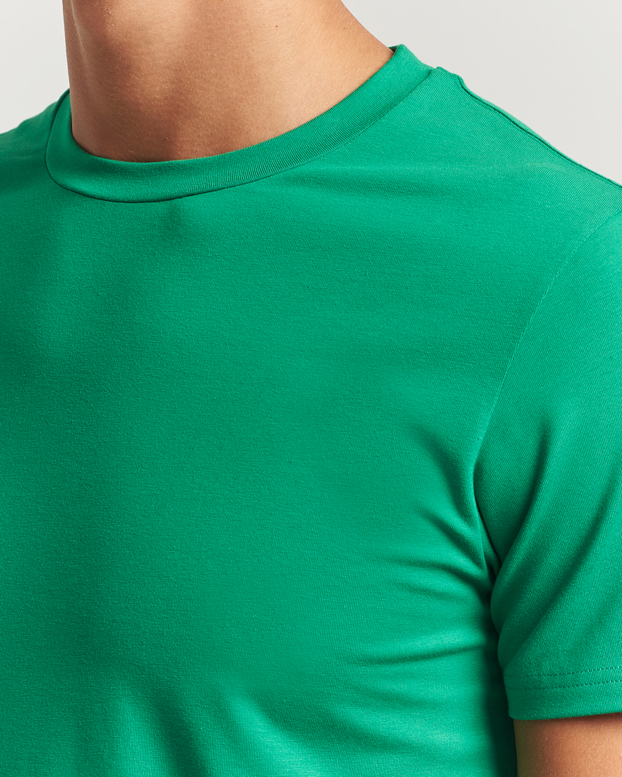 Uomini | T-shirt | Filippa K | Soft Lycra T-Shirt Apple Green