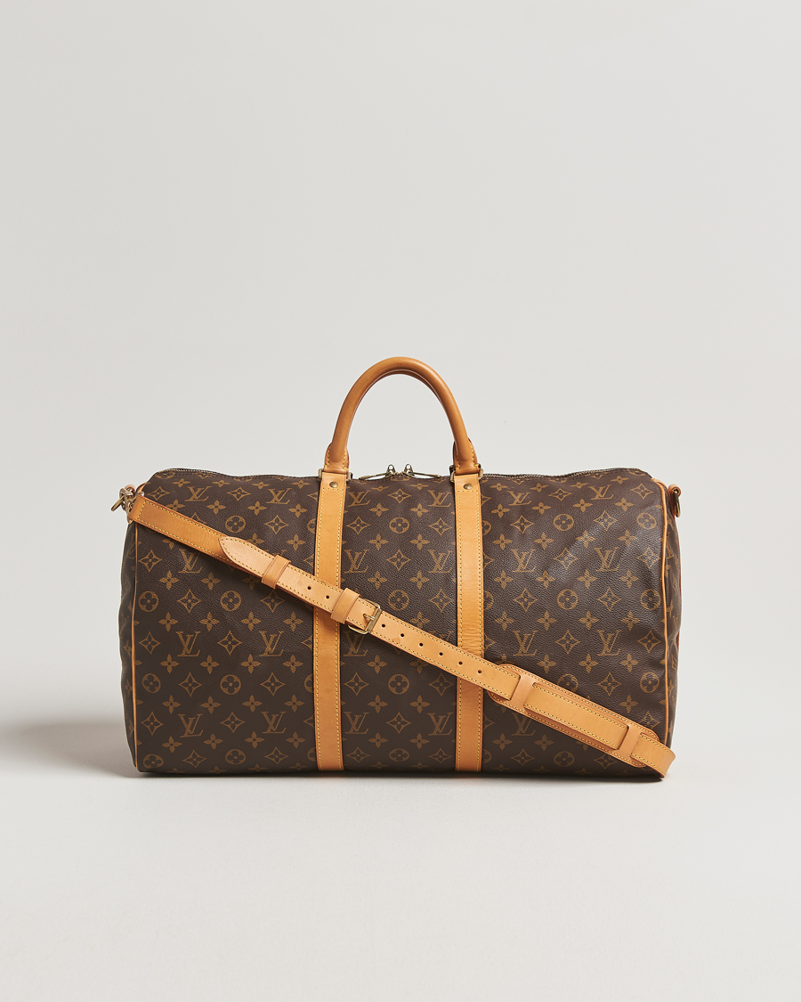 Uomini | Louis Vuitton Pre-Owned Keepall Bandoulière 50 Monogram | Louis Vuitton Pre-Owned | Keepall Bandoulière 50 Monogram