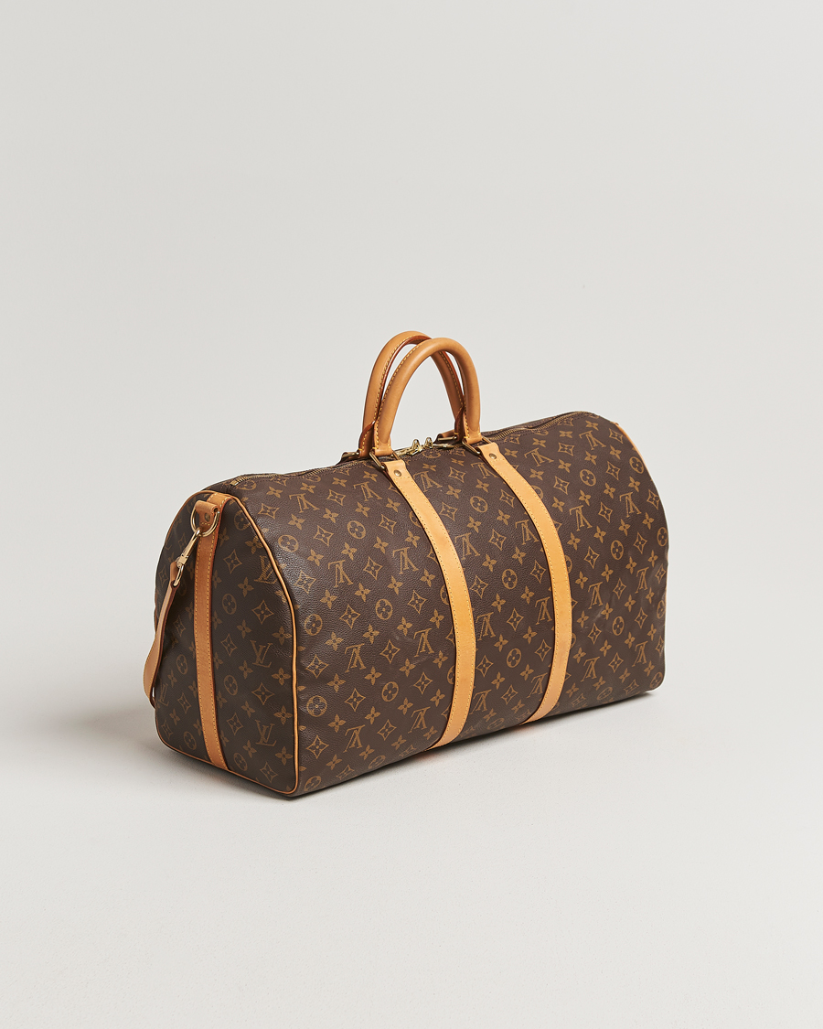Uomini | Louis Vuitton Pre-Owned Keepall Bandoulière 50 Monogram | Louis Vuitton Pre-Owned | Keepall Bandoulière 50 Monogram