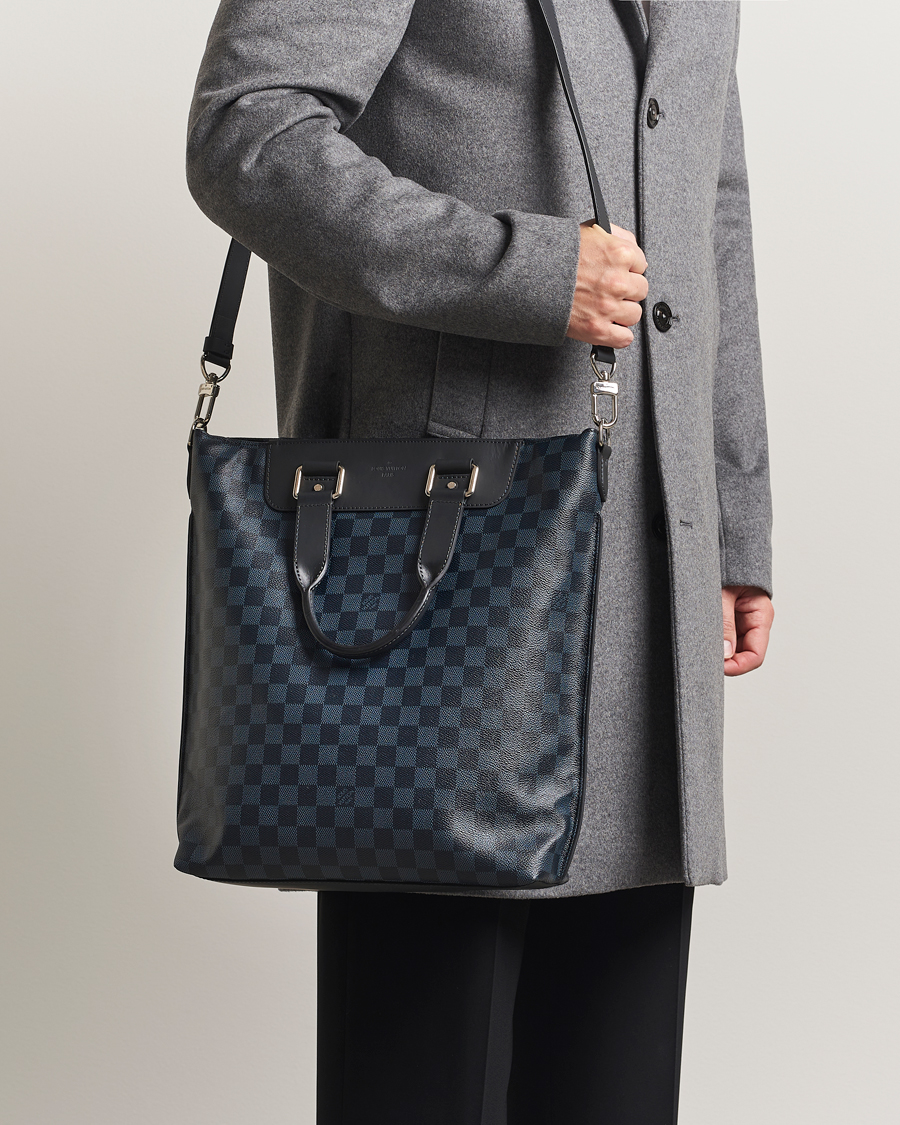 Uomini | Louis Vuitton Pre-Owned Cabajour Bag Damier Cobalt | Louis Vuitton Pre-Owned | Cabajour Bag Damier Cobalt