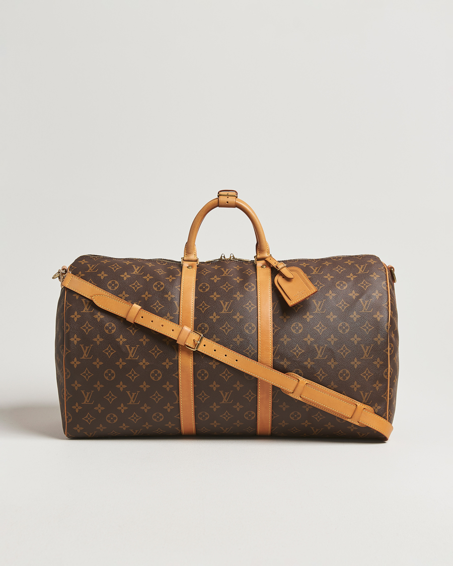 Uomini | Louis Vuitton Pre-Owned Keepall Bandoulière 55 Monogram | Louis Vuitton Pre-Owned | Keepall Bandoulière 55 Monogram