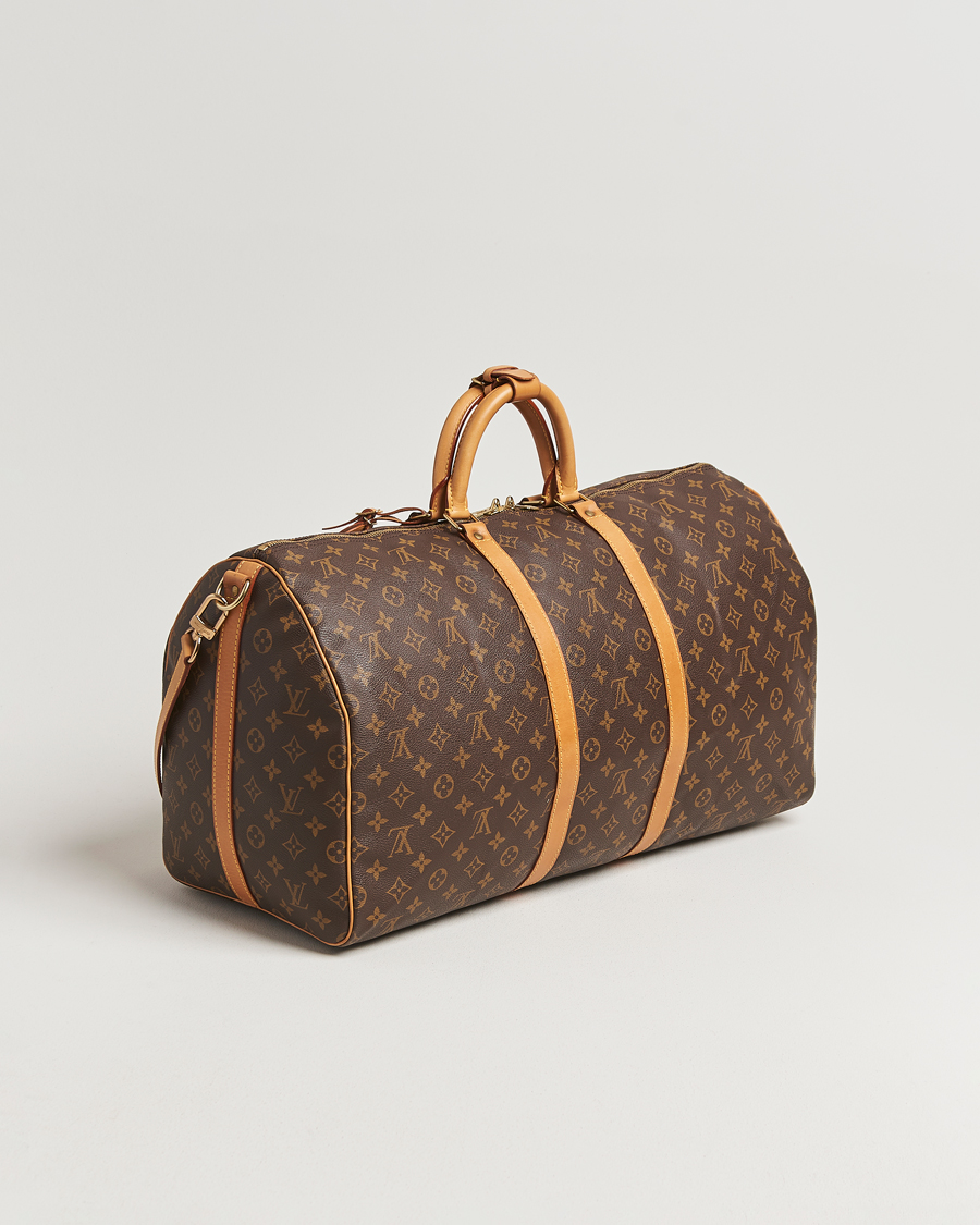 Uomini | Louis Vuitton Pre-Owned Keepall Bandoulière 55 Monogram | Louis Vuitton Pre-Owned | Keepall Bandoulière 55 Monogram