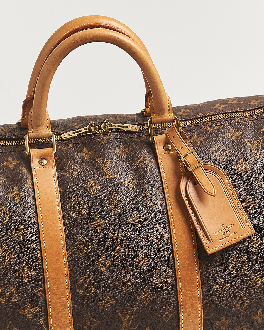 Uomini | Louis Vuitton Pre-Owned Keepall Bandoulière 55 Monogram | Louis Vuitton Pre-Owned | Keepall Bandoulière 55 Monogram