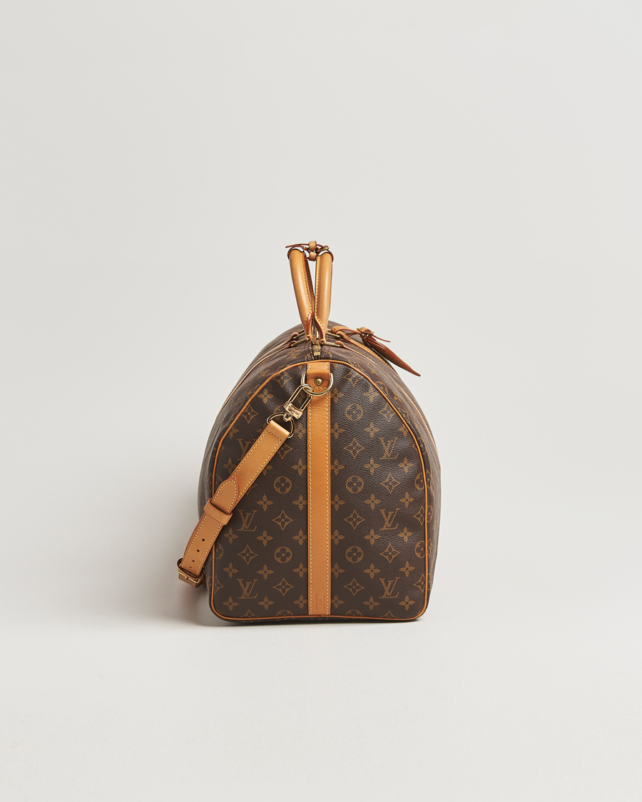 Uomini | Louis Vuitton Pre-Owned Keepall Bandoulière 55 Monogram | Louis Vuitton Pre-Owned | Keepall Bandoulière 55 Monogram