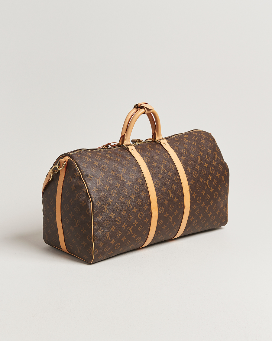 Uomini | Louis Vuitton Pre-Owned Keepall Bandoulière 55 Monogram | Louis Vuitton Pre-Owned | Keepall Bandoulière 55 Monogram