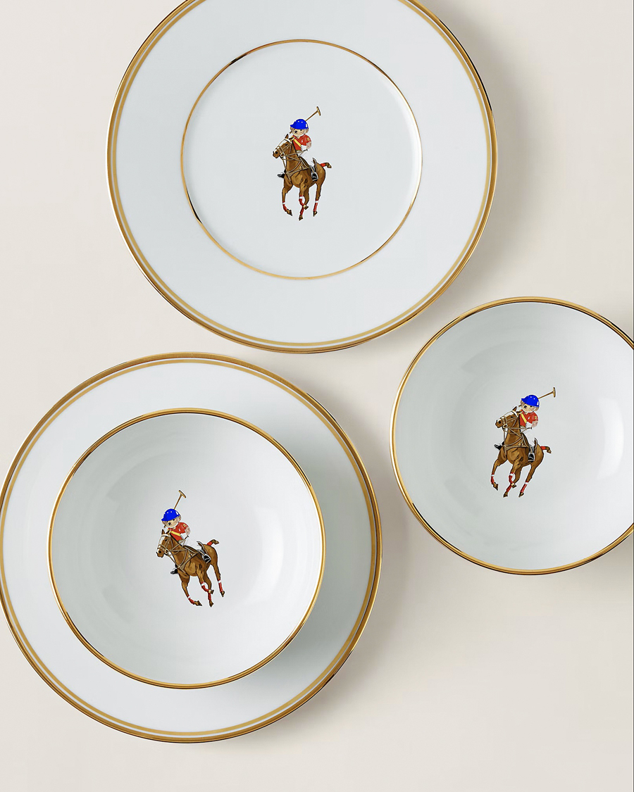 Uomini | Casa | Ralph Lauren Home | Bowl and Plate Gift Set White/Gold