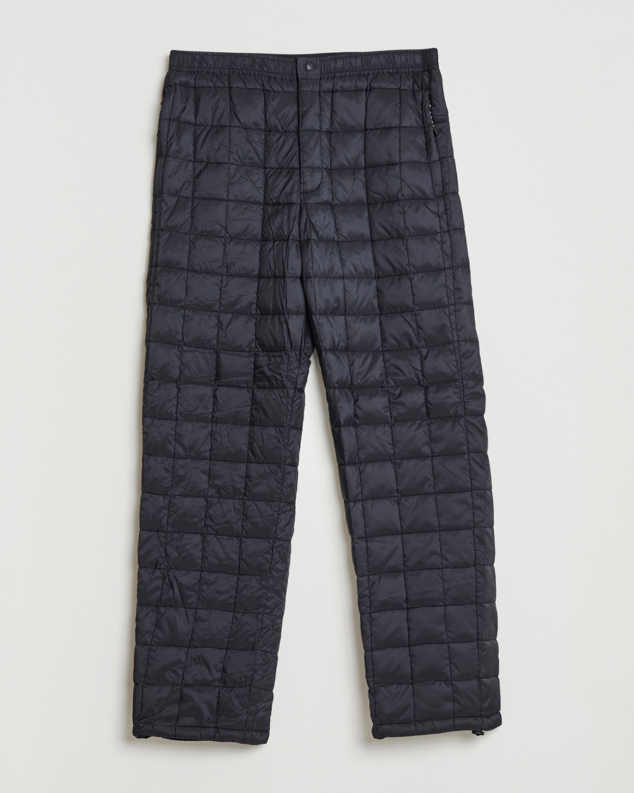 Uomini | Pantaloni | TAION | Mountain Down Pants Black