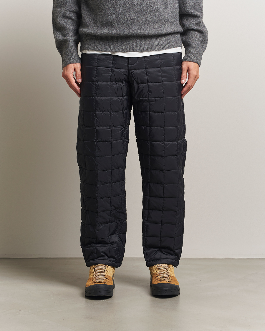 Uomini | Pantaloni | TAION | Mountain Down Pants Black
