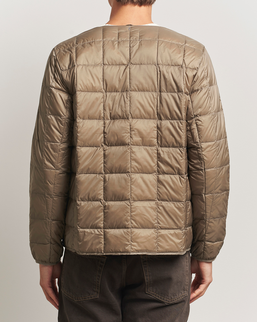 Uomini | Giacche | TAION | Crew Neck Button Down Jacket Khaki