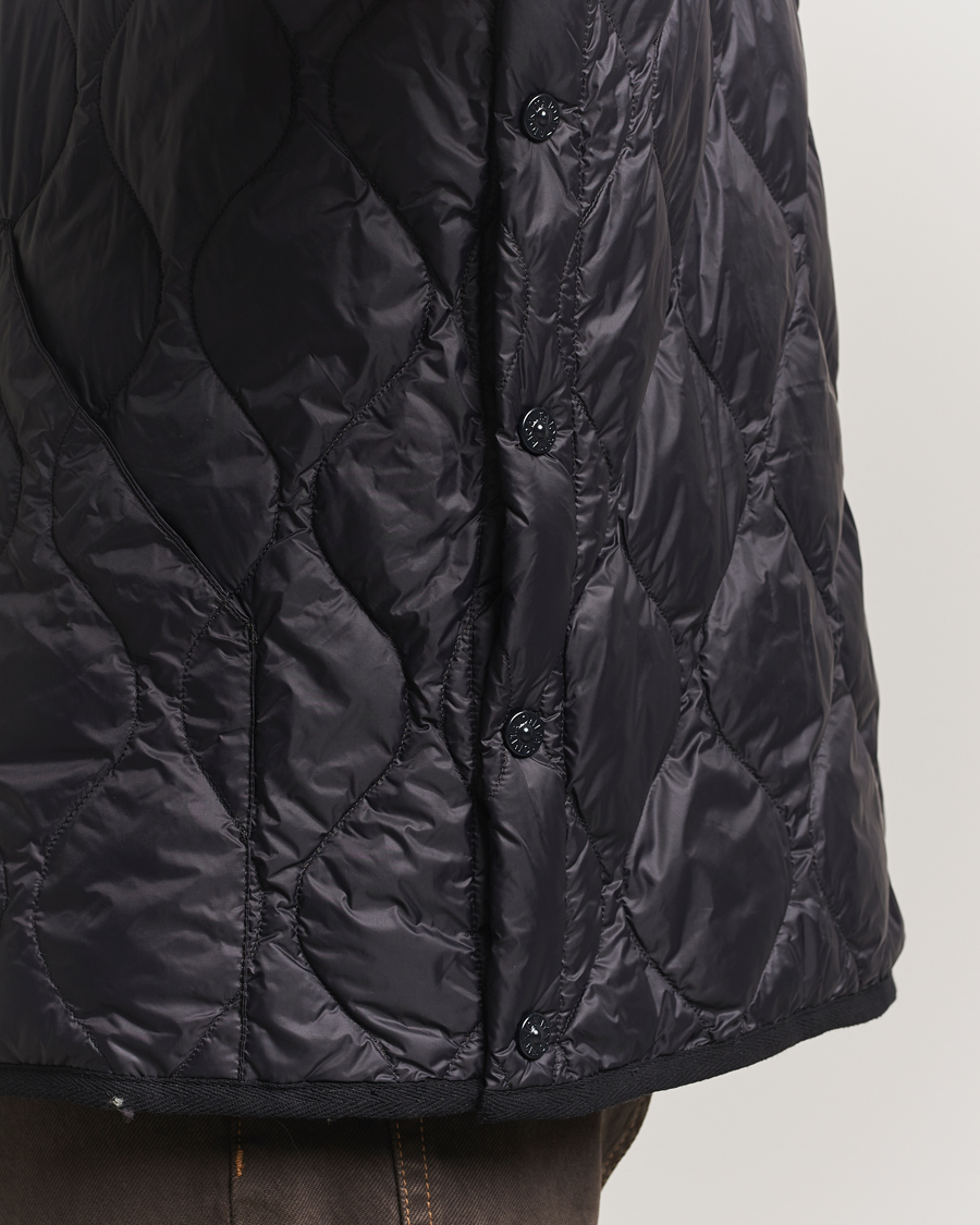 Uomini | Giacche | TAION | Military Crew Neck Down Vest Black