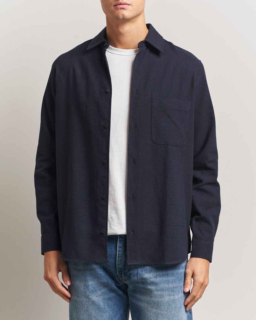 Uomini | Camicie | Samsøe Samsøe | Damon Overshirt Salute Navy