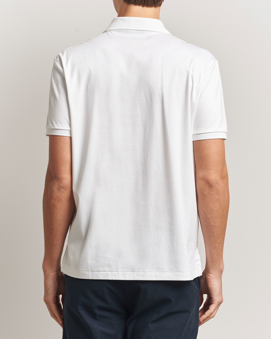 Uomini | Polo | Polo Ralph Lauren | Custom Slim Fit Cotton Polo White