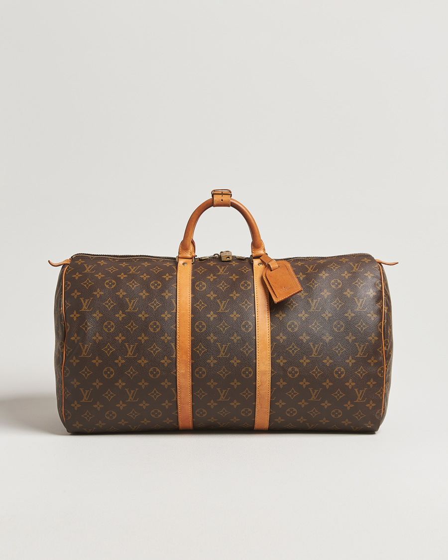 Uomini | Louis Vuitton Pre-Owned Keepall 55 Monogram | Louis Vuitton Pre-Owned | Keepall 55 Monogram
