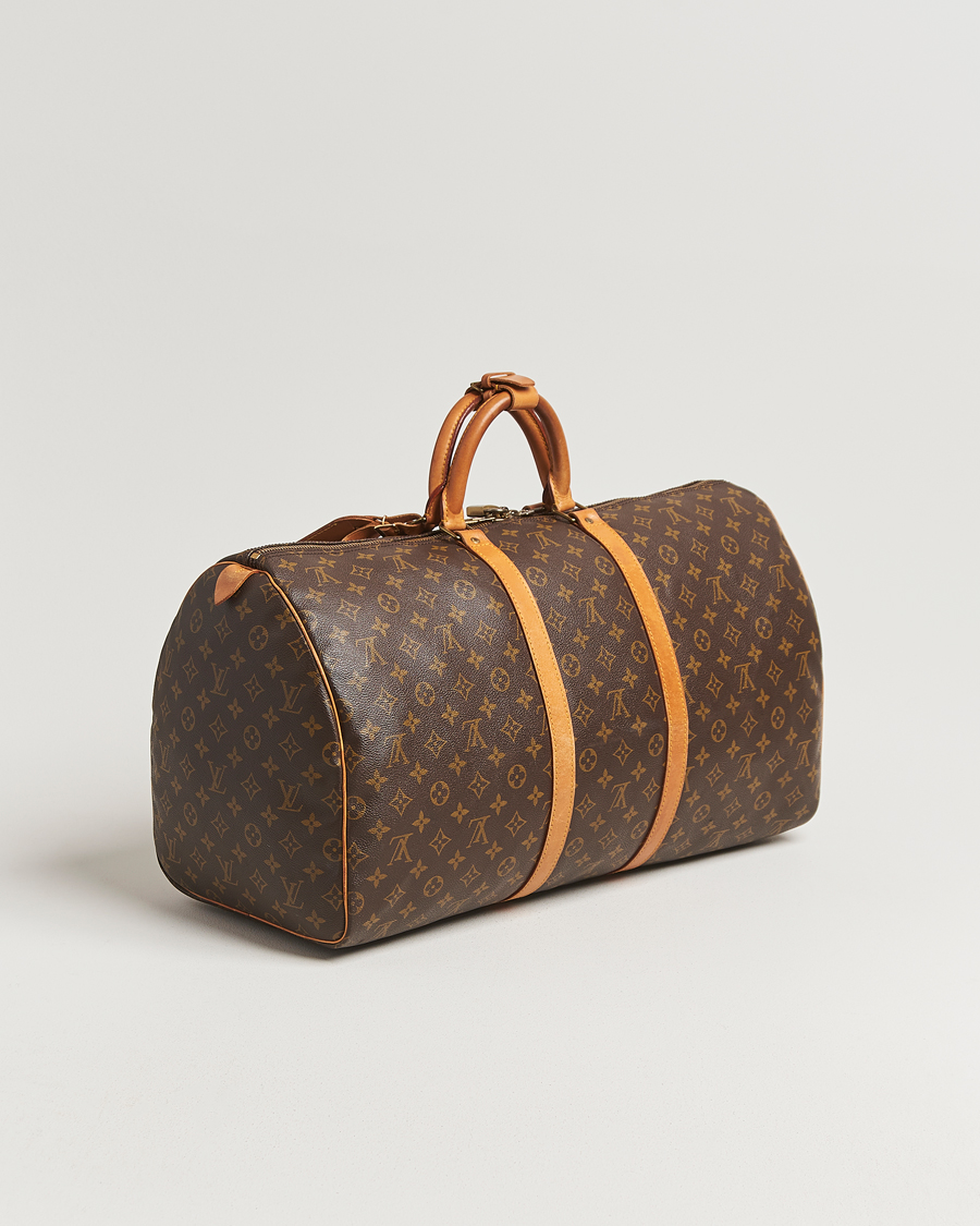 Uomini | Louis Vuitton Pre-Owned Keepall 55 Monogram | Louis Vuitton Pre-Owned | Keepall 55 Monogram