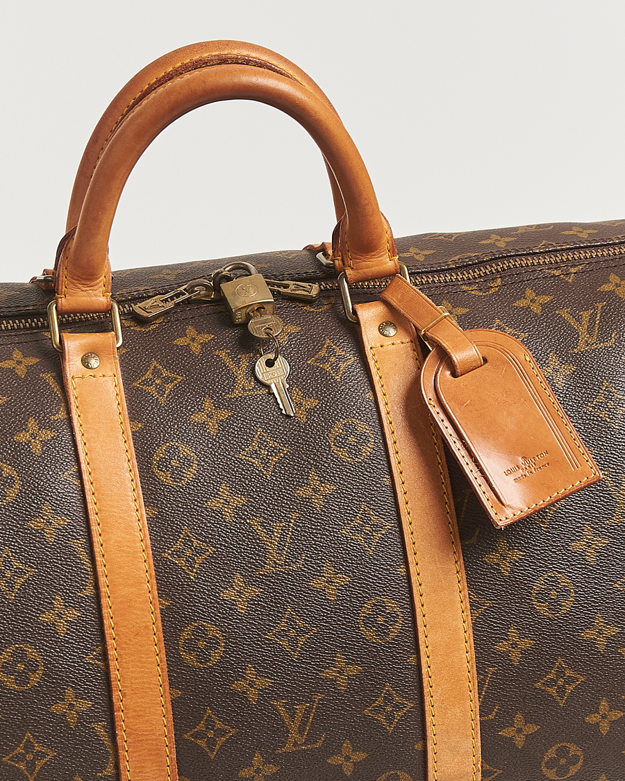 Uomini | Louis Vuitton Pre-Owned Keepall 55 Monogram | Louis Vuitton Pre-Owned | Keepall 55 Monogram
