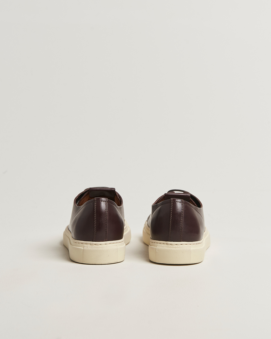 Uomini | Sneakers | Buttero | Tanino Leather Sneaker Dark Brown